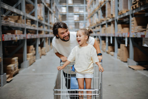 istock Happy father having fun with his daughter 1716779585