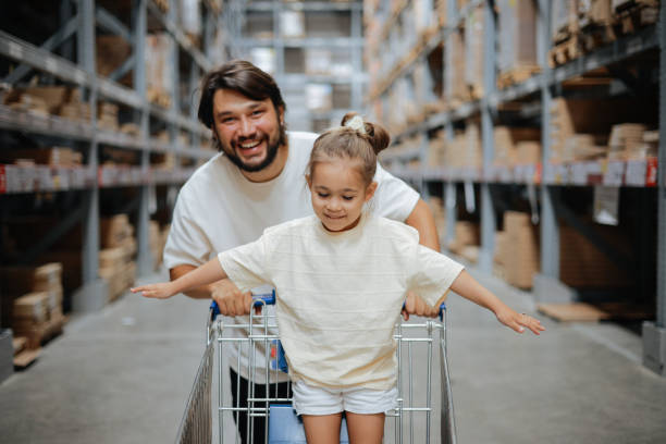 istock Happy father having fun with his daughter 1716787103