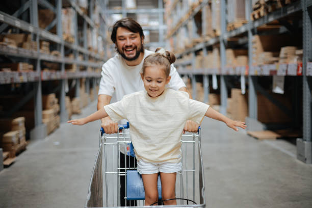 istock Happy father having fun with his daughter 1716791206