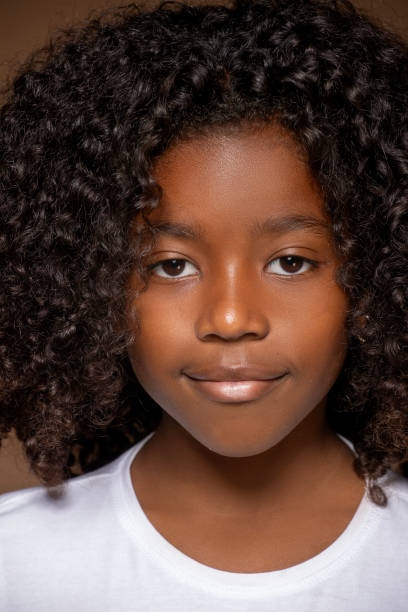istock Studio portrait of a black girl 1716792395