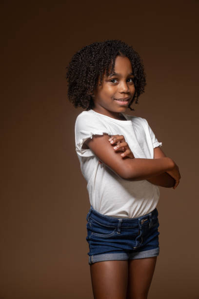 istock Studio portrait of a black girl 1716792992
