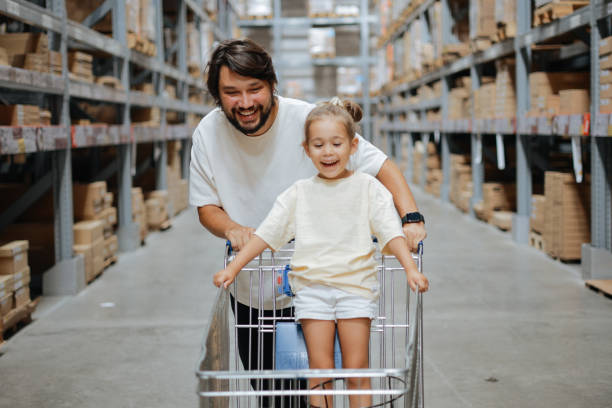 istock Happy father having fun with his daughter 1716794168