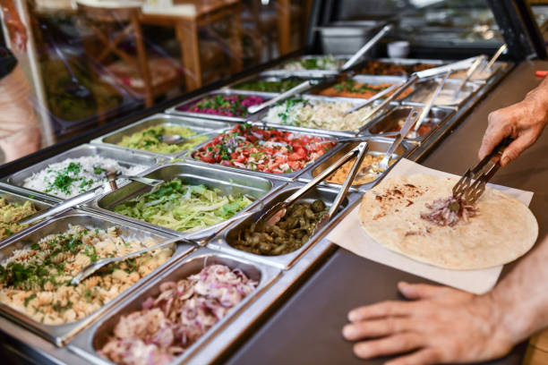 istock Chef Making Delicious Doner With Onion Fillings 1716842970