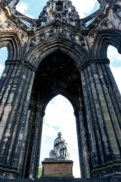 istock Scott Monument, a Victorium Gothic monument to the Scottish author Sir Walter Scott in Princes Street Gardens in Edinburgh, Scotland, Great Britain 1716856568