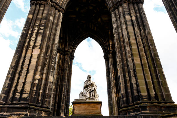 istock Scott Monument, a Victorium Gothic monument to the Scottish author Sir Walter Scott in Princes Street Gardens in Edinburgh, Scotland, Great Britain 1716856571