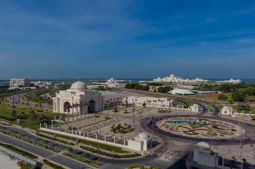 Abu Dhabi from above