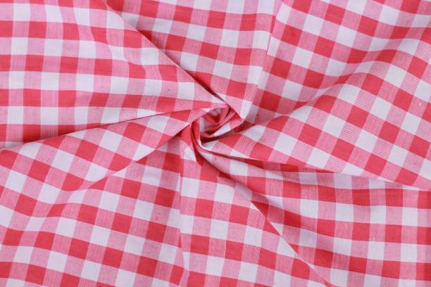 istock wrinkled classic pink plaid fabric 1716905928