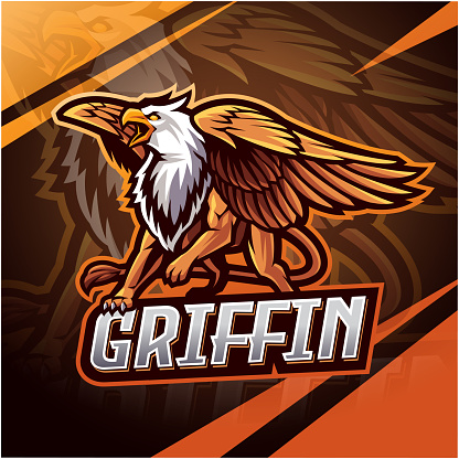 Illustration of Griffin esport mascot