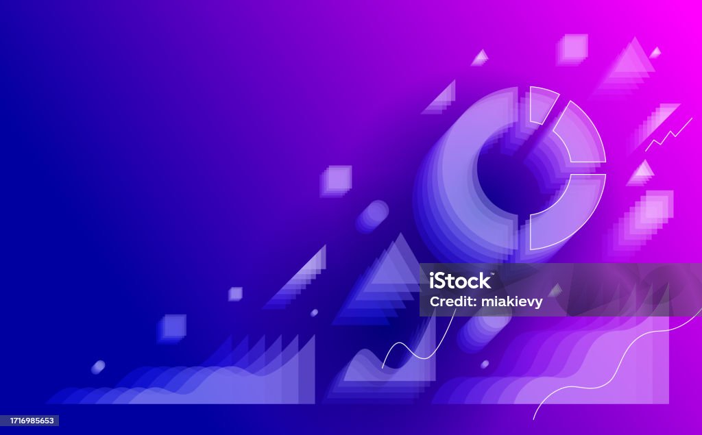 Abstract Data Background Stock Illustration - Download Image Now ...