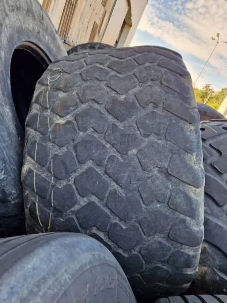 Old car tires danger