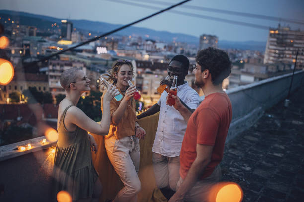istock Friends on rooftop party 1716988543