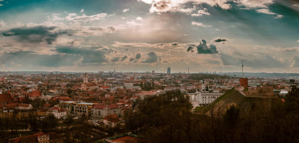 Panoramic picture of Vilnius