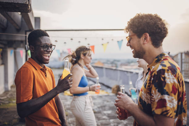 istock Friends on rooftop party 1717029013