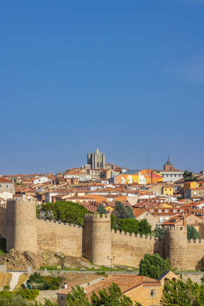 istock Medieval Walls in Avila, UNESCO site, Castile and Leon, Spain 1717097552