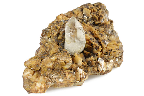 istock rock crystal on dolomite from Styria, Austria 1717202687