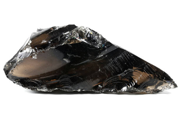 istock black obsidian from Armenia 1717213696