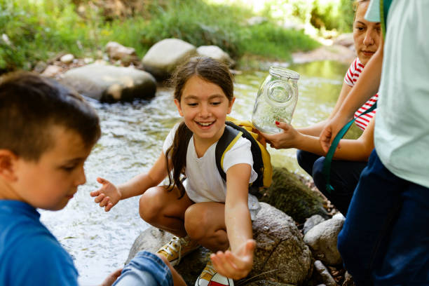istock Children explore the river and wildlife in it 1717255674