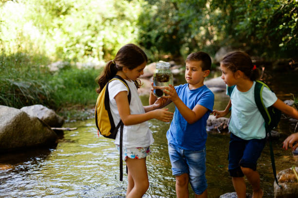 istock Children explore the river and wildlife in it 1717256723