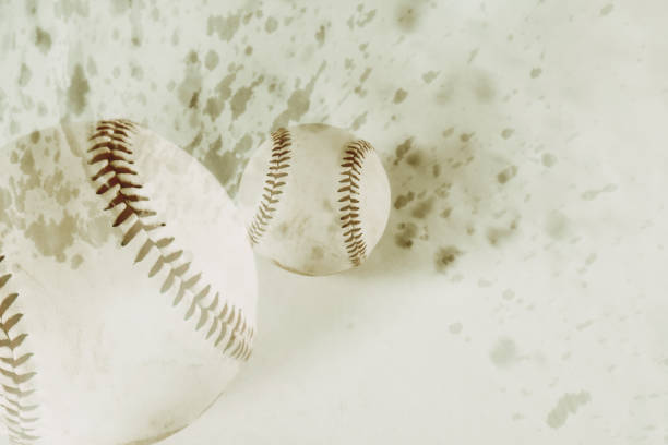 istock Baseball sport retro background 1717267550