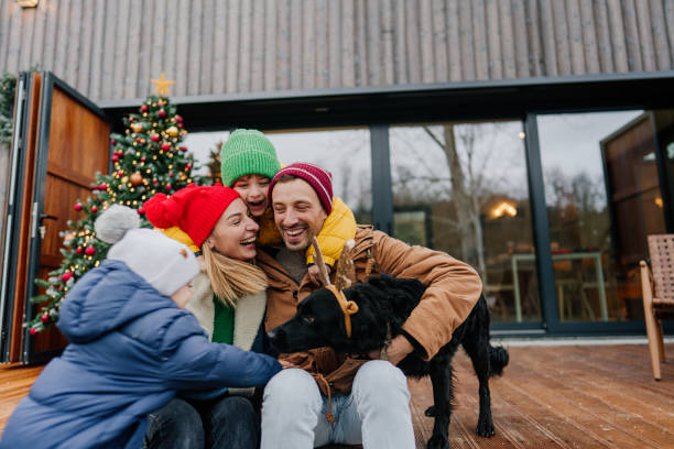 istock Magic moments on Christmas day 1717268799