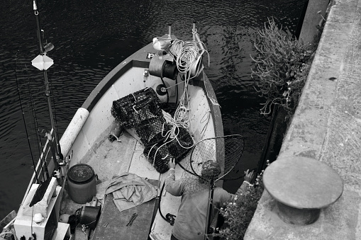 Commercial fishing in the Valdez harbor involves lots of fish. The pink salmon are gathered up and will soon be taken to canneries.