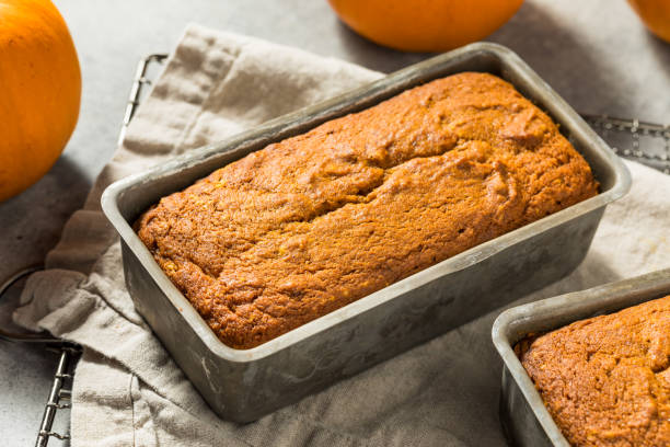 istock Homemade Sweet Pumpkin Bread 1717308257