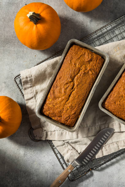 istock Homemade Sweet Pumpkin Bread 1717309976