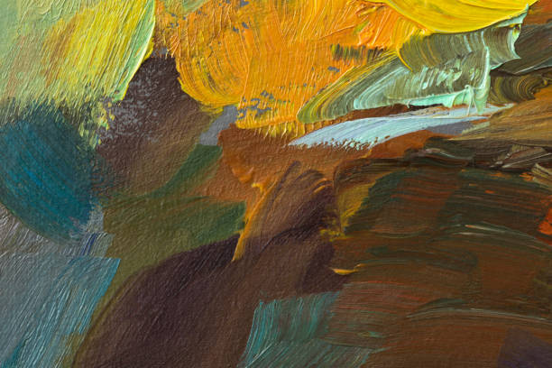 istock Abstract background autumn painting 1717342267