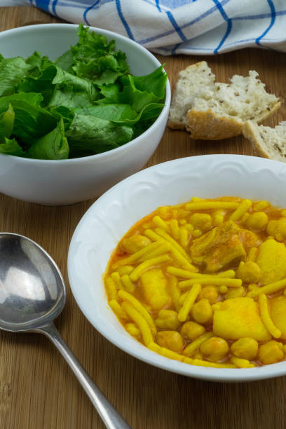 istock Bowl with Canarian ranch from the Canary Islands 1717389636