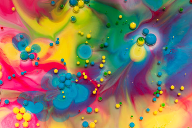 istock abstract patterns and shapes created with paint and oil 1717433199