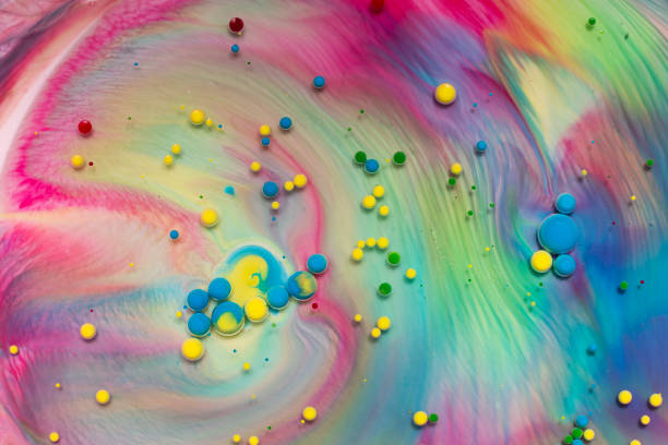 istock abstract patterns and shapes created with paint and oil 1717434003