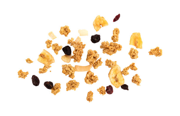istock muesli pile or crunchy granola isolated on white 1717438974