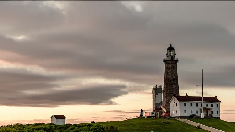 Night to Day Sunrise Timelapse, Montauk Lighthouse, Long Island