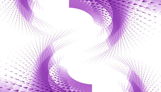 Abstract geometry triangle Purple and white.