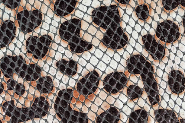 istock Genuine leather. Fashionable exotic pattern, texture, trend background 1717447730