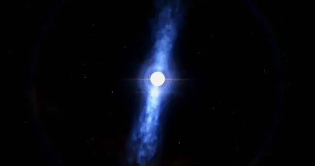 Photo of Vela Pulsar Neutron Star