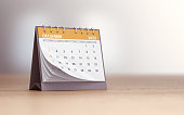 December 2023 Realistic Desk Calendar