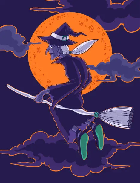 Vector illustration of halloween background
