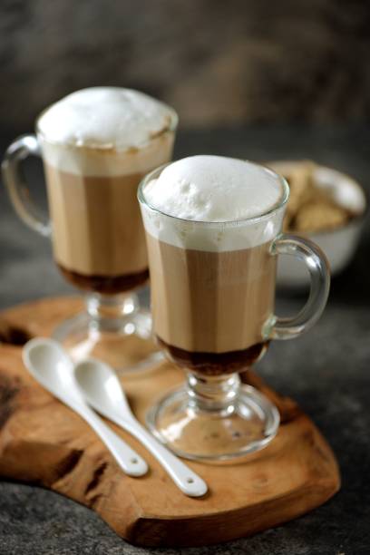 istock Delicious homemade latte drink with halva 1717533141