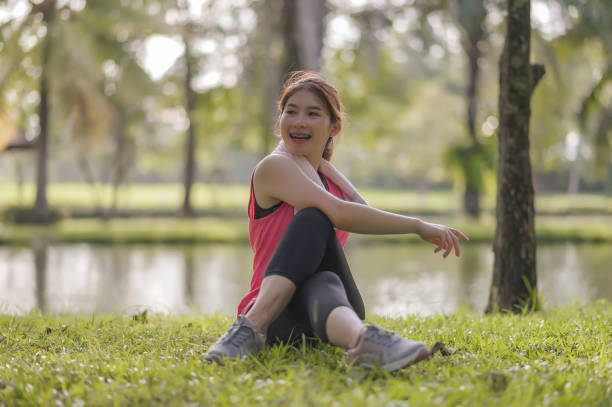 istock Asian young women exercising 1717644141