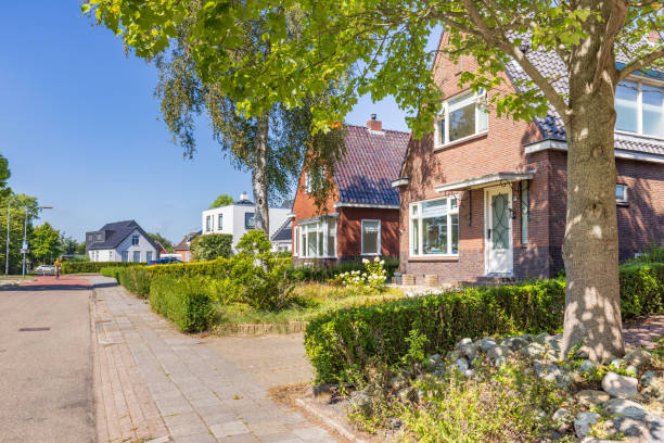istock Village view Tolbert with houses and trees 1717743453