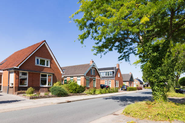 istock Village view Tolbert with houses and trees 1717743455