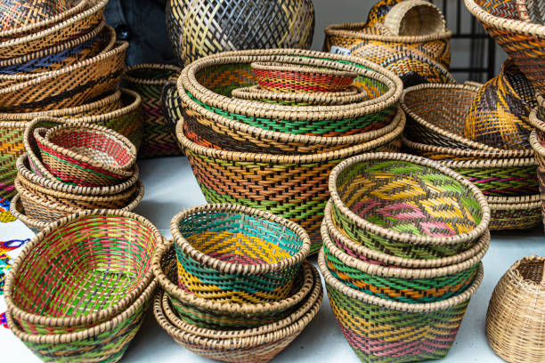 Wicker texture