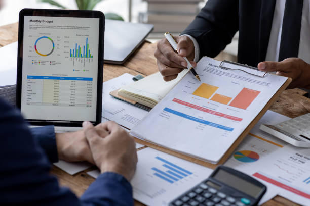 istock Business Documents, Auditor business Team checking searching document legal prepare paperwork or report for analysis TAX time,accountant Documents data contract partner deal in workplace office 1717953758