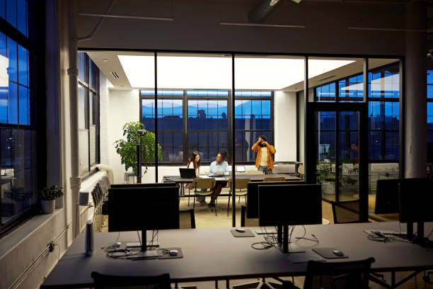 istock Business team working late to finish project 1718052776