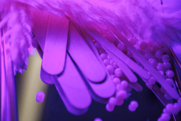 istock Wax granules and spatulas, their reflections in the mirror and spikelets 1718078512
