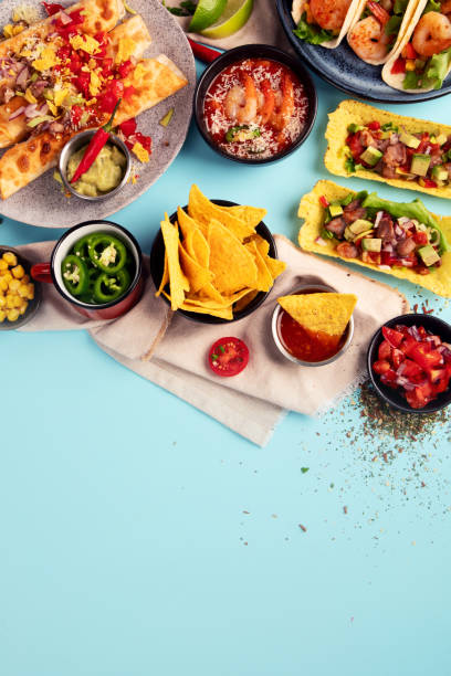 istock Mexican food variety. 1718088076
