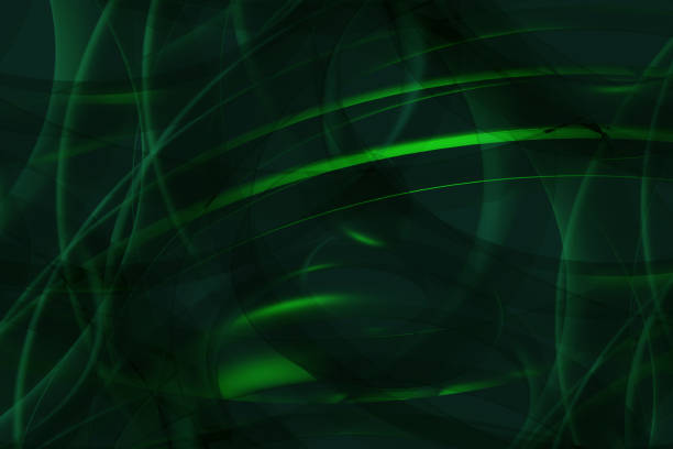 istock Abstract green background template. Colorful 3d Illustration 1718091903