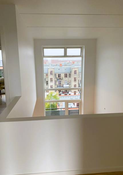 istock Empty penthouse apartment in Copenhagen 1718104237