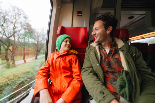 istock Train travel with my dad 1718188558